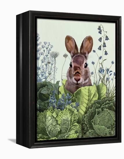 Cabbage Patch Rabbit 6-null-Framed Stretched Canvas