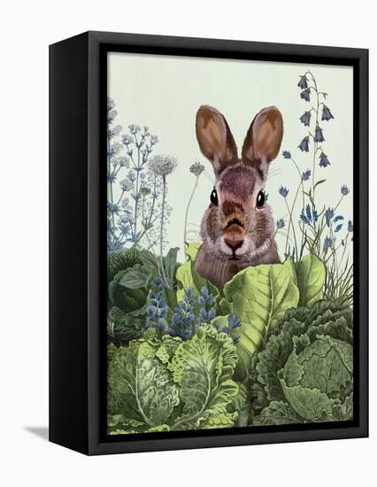 Cabbage Patch Rabbit 6-null-Framed Stretched Canvas