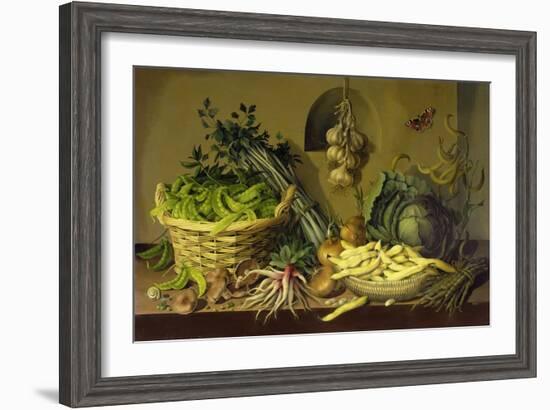 Cabbage, Peas and Beans, 1998-Amelia Kleiser-Framed Giclee Print