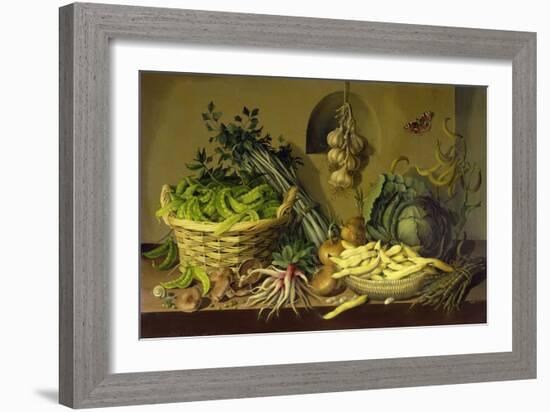 Cabbage, Peas and Beans, 1998-Amelia Kleiser-Framed Giclee Print