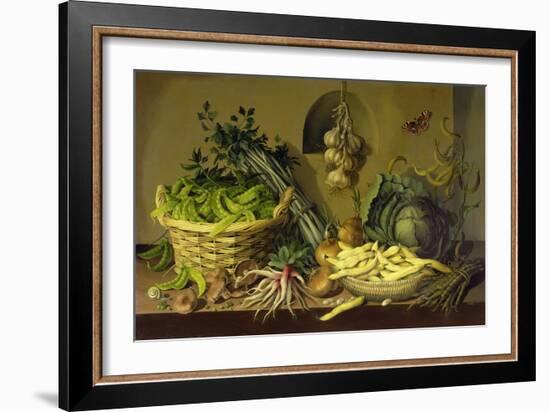 Cabbage, Peas and Beans, 1998-Amelia Kleiser-Framed Giclee Print