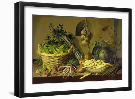 Cabbage, Peas and Beans, 1998-Amelia Kleiser-Framed Giclee Print