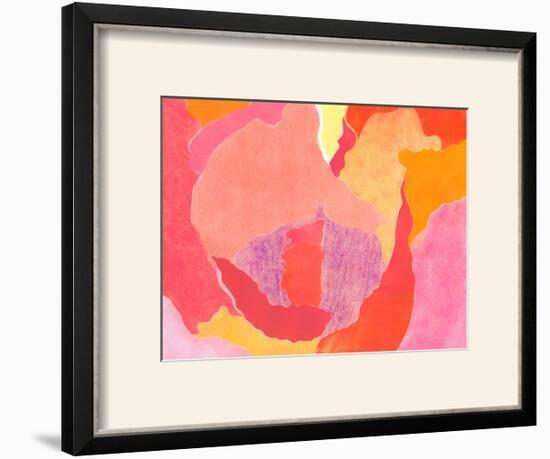 Cabbage Rose IV-Carolyn Roth-Framed Photographic Print