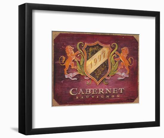 Cabernet Label-Angela Staehling-Framed Premium Giclee Print