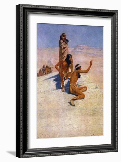 Cabeza De Vaca (1490?-?1557)-Frederic Sackrider Remington-Framed Giclee Print