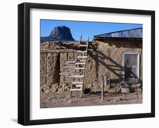 Cabezon Ghost Town, New Mexico, USA-null-Framed Photographic Print