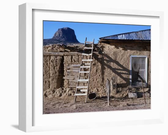 Cabezon Ghost Town, New Mexico, USA-null-Framed Photographic Print