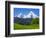 Cabin Below Watzmann Mountain in Bavarian Alps-Walter Geiersperger-Framed Photographic Print