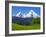 Cabin Below Watzmann Mountain in Bavarian Alps-Walter Geiersperger-Framed Photographic Print