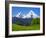 Cabin Below Watzmann Mountain in Bavarian Alps-Walter Geiersperger-Framed Photographic Print