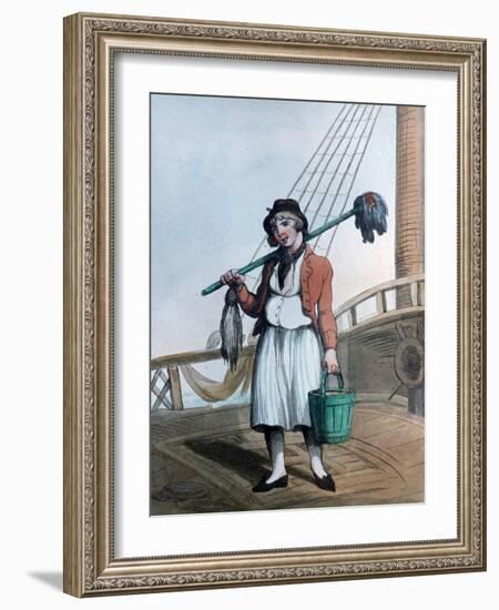 Cabin Boy, 1799-Thomas Rowlandson-Framed Giclee Print