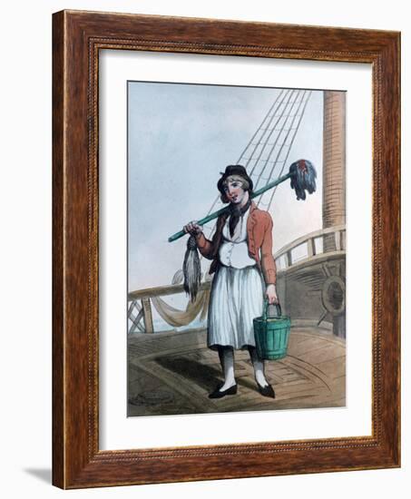 Cabin Boy, 1799-Thomas Rowlandson-Framed Giclee Print