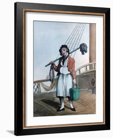 Cabin Boy, 1799-Thomas Rowlandson-Framed Giclee Print