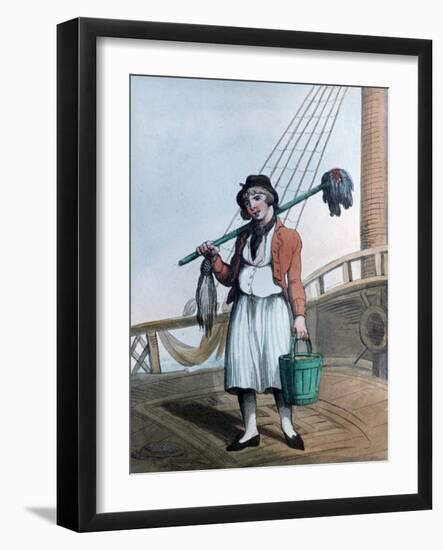 Cabin Boy, 1799-Thomas Rowlandson-Framed Giclee Print