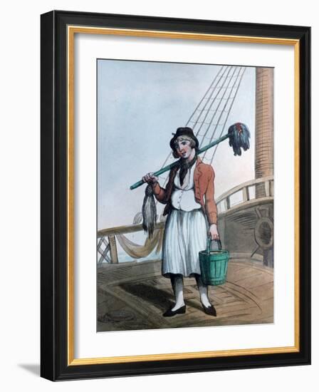 Cabin Boy, 1799-Thomas Rowlandson-Framed Giclee Print
