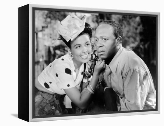 Cabin in the Sky, Lena Horne, Eddie 'Rochester' Anderson, 1943-null-Framed Stretched Canvas