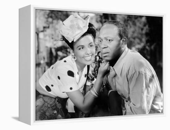 Cabin in the Sky, Lena Horne, Eddie 'Rochester' Anderson, 1943-null-Framed Stretched Canvas