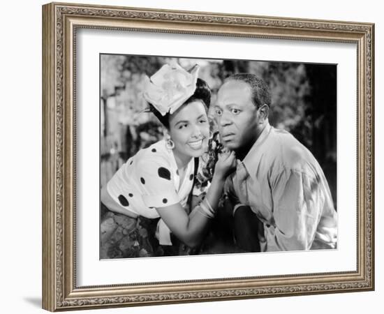 Cabin in the Sky, Lena Horne, Eddie 'Rochester' Anderson, 1943-null-Framed Photo