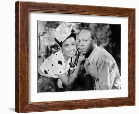 Cabin in the Sky, Lena Horne, Eddie 'Rochester' Anderson, 1943-null-Framed Photo