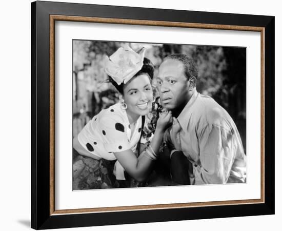 Cabin in the Sky, Lena Horne, Eddie 'Rochester' Anderson, 1943-null-Framed Photo