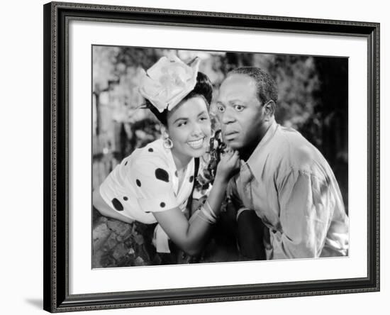 Cabin in the Sky, Lena Horne, Eddie 'Rochester' Anderson, 1943-null-Framed Photo