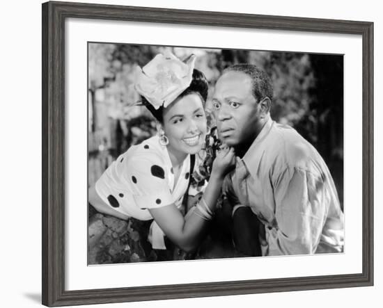 Cabin in the Sky, Lena Horne, Eddie 'Rochester' Anderson, 1943-null-Framed Photo