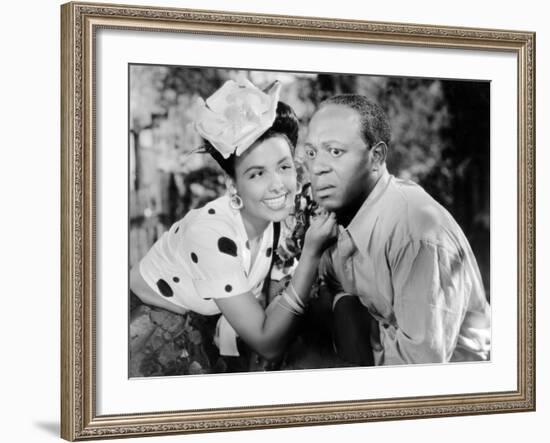 Cabin in the Sky, Lena Horne, Eddie 'Rochester' Anderson, 1943-null-Framed Photo