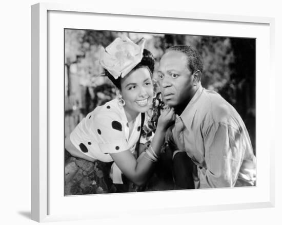 Cabin in the Sky, Lena Horne, Eddie 'Rochester' Anderson, 1943-null-Framed Photo