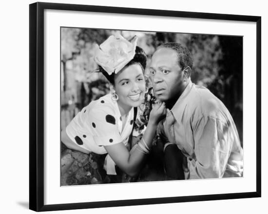 Cabin in the Sky, Lena Horne, Eddie 'Rochester' Anderson, 1943-null-Framed Photo