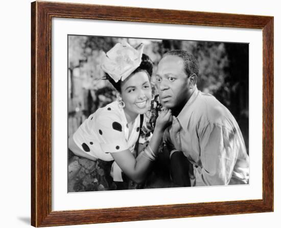 Cabin in the Sky, Lena Horne, Eddie 'Rochester' Anderson, 1943-null-Framed Photo