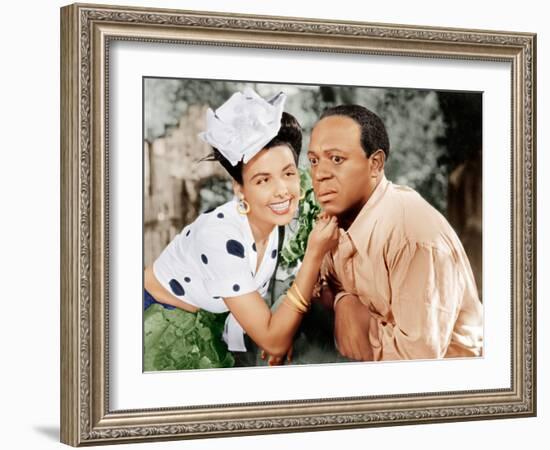 Cabin in The Sky, Lena Horne, Eddie 'Rochester' Anderson, 1943-null-Framed Photo