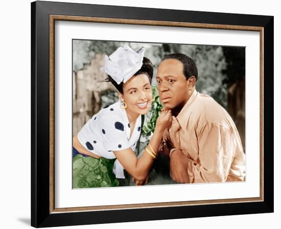 Cabin in The Sky, Lena Horne, Eddie 'Rochester' Anderson, 1943-null-Framed Photo