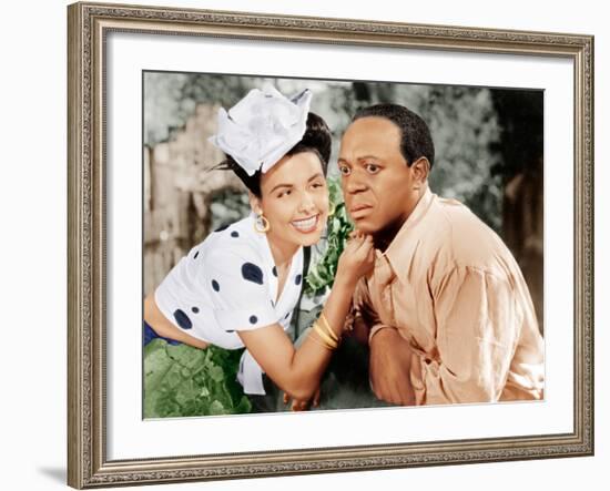 Cabin in The Sky, Lena Horne, Eddie 'Rochester' Anderson, 1943-null-Framed Photo