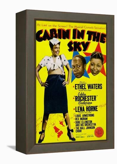 Cabin In The Sky, Lena Horne, Eddie 'Rochester' Anderson, Ethel Waters, 1943-null-Framed Stretched Canvas