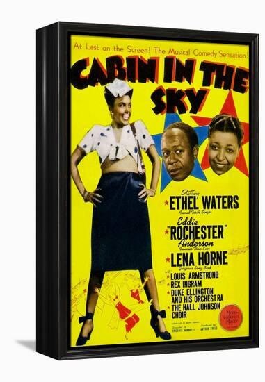 Cabin In The Sky, Lena Horne, Eddie 'Rochester' Anderson, Ethel Waters, 1943-null-Framed Stretched Canvas