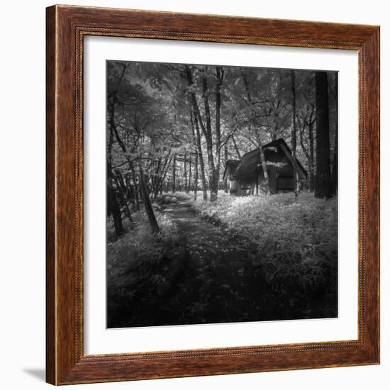 Cabin in the Woods-Michael de Guzman-Framed Photographic Print