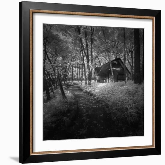 Cabin in the Woods-Michael de Guzman-Framed Photographic Print