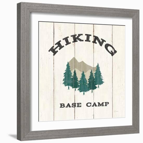 Cabin Life XV Neutral-Sue Schlabach-Framed Art Print