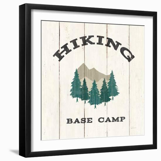 Cabin Life XV Neutral-Sue Schlabach-Framed Art Print