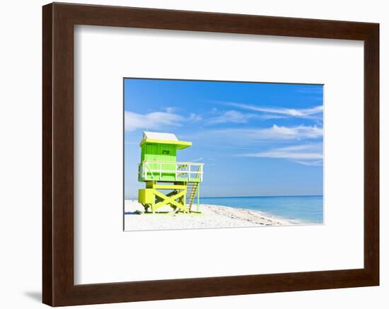 Cabin Miami Beach Florida-null-Framed Art Print