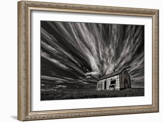 Cabin (Mono)-Thorsteinn H.-Framed Photographic Print