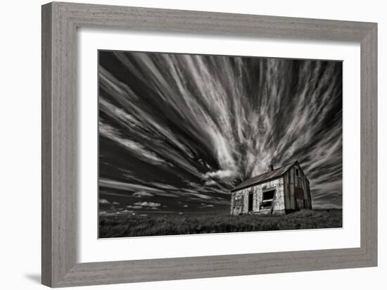 Cabin (Mono)-Thorsteinn H.-Framed Photographic Print