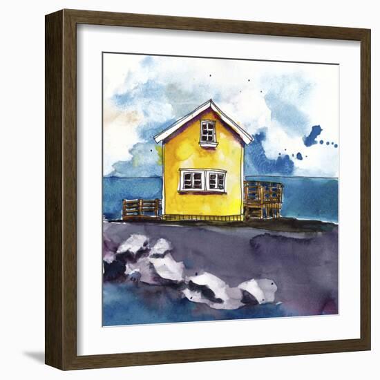 Cabin Scape I-Paul McCreery-Framed Art Print