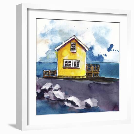 Cabin Scape I-Paul McCreery-Framed Art Print