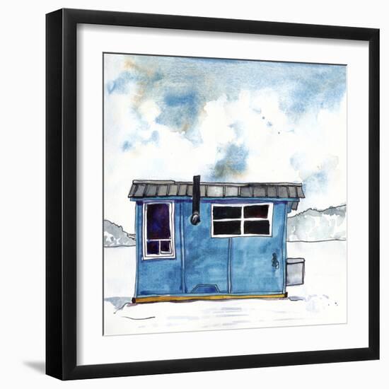 Cabin Scape III-Paul McCreery-Framed Art Print