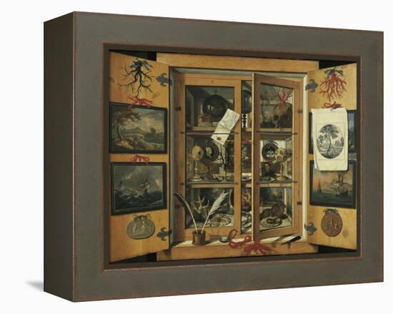 Cabinet of Curiosities-null-Framed Premier Image Canvas