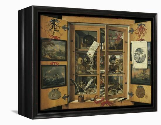 Cabinet of Curiosities-null-Framed Premier Image Canvas