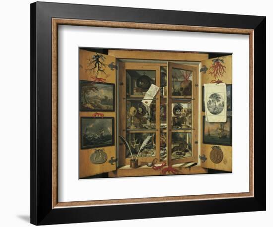 Cabinet of Curiosities-null-Framed Giclee Print