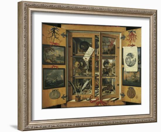 Cabinet of Curiosities-null-Framed Giclee Print