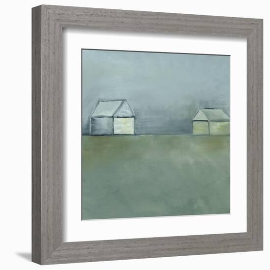 Cabins V-Sharon Gordon-Framed Art Print